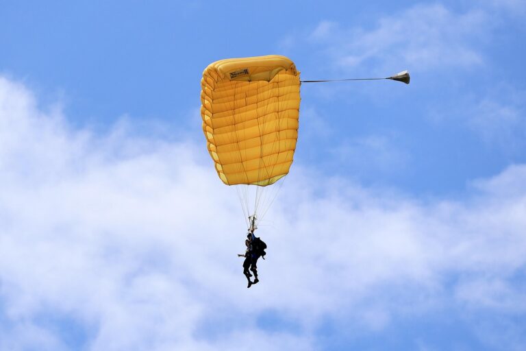 saut en parachute