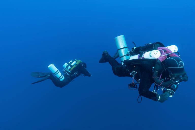 baptême de plongée