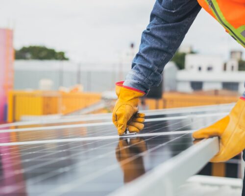 installation de panneaux solaires