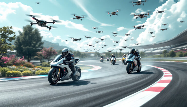 découvrez comment les courses de drones et les motos électriques s'entrelacent pour révolutionner les sports motorisés. explorez les technologies, l'adrénaline et l'avenir de ces disciplines qui s'unissent pour offrir des expériences uniques aux passionnés de vitesse et d'innovation.
